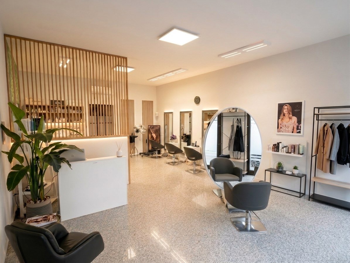 Main salon view